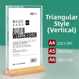 MINGZHUO | Display Menu Board Table Sign