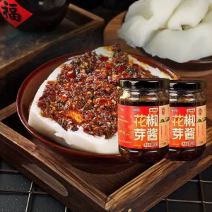 SHANFUXIA | Additive-Free Fresh Sichuan Pepper Shoots Hot Pepper Sauce