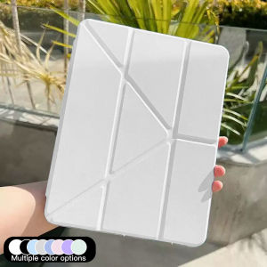 For 2025 iPad A16 Case iPad 11th Generation 11th Air7 6 9th Cover Gen iPad Pro11 4 5 10.9in 12.9 M2 M3 M4 Pencil Holder Case