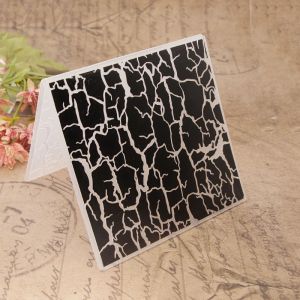 15X15cm Thư Mục Dập Nổi Tự Làm Nhựa Khuôn Mẫu Tự Làm Thẻ Làm Scrapbooking Giấy Trang Trí Khuôn