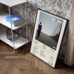 Music Album 80s Star Eminem Art Hip Hop Rap Retro Pictures for Living Room Canvas Painting Print Posters Home Wall Decor