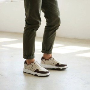 BUM Equipment Mens Shoe BMQ89167/BMQ89168 White x Black/Brown - Kasut Lelaki Kasual Selesa Sneakers