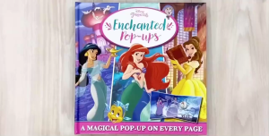 Disney Princess Enchanted Pop-Ups Book Fun Children Storybook Bedtime Stories Learn to Read Hardcover