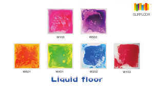 Liquid Sensory Floor Tiles for Kids Color Changing Activity Mats Autism Sensory Poducts