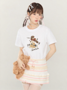 Gbiaior | Cute Dog Print Cooling Tee for Petite