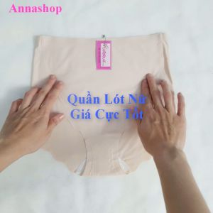 Quần lót nữ su đúc thun lạnh lưng cao không đường may trẻ trung thoải mái thoát mát (MS 03099) Anna Shop