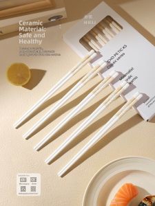 SHELI | Đũa Ăn Bữa Nordic & Elegant Chống Trượt Chống Mốc 5 Cặp