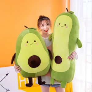 GỐI NGỦ CHO BÉ HÌNH TRÁI BƠ DÀI SIZE LỚN VẢI MINISO MỀM MỊN 100% GÒN MỀM AN TOÀN CHO BÉ