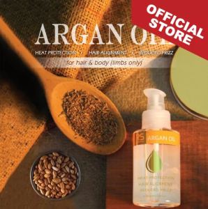 [RS] Organic Keratin Nutri Argan Oil Series Serum Treatment - Repair Frizzy / Damage Hair 100ml