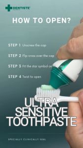 Dentiste Bundle of 6 Ultra Sensitive Toothpaste 100g