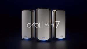 [Local Singapore Official Stock] NETGEAR Orbi 970 (RBE973S) (RBE973SB) ORBI 973 WiFi 7 Mesh System: 3-Pack Quad-Band Up to 10000 sq ft 10 Gig Internet BE27000 27Gbps RBE973S-100APS