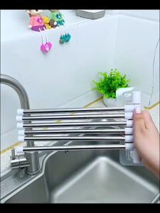 Keycool Towel rack Swivel swing arm Closet organizer Wall mounted stainless steel towel rack swivel