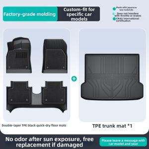 CO | Mercedes-Benz C260L E300l GLC260 GLB GLA Front Driver TPE Full Surround Foot Pads