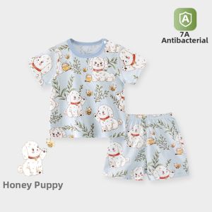 TONGLIANCHUXIN | Short Sleeve Lightweight Cotton Baby Outfit