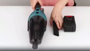 Mekitor เครื่องดูดฝุ่นไร้สาย แบบใช้มือถือไฟฟ้า รถบ้านใช้คู่แบบพกพาพลังงานสูงทําความสะอาดสําหรับแบตเตอรี่ 20V