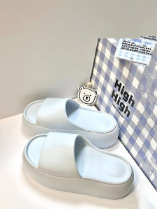 รองเท้าแตะส้นหนาสำหรับผู้หญิง ทรงสวมสบาย สวมใส่สบาย ระบายอากาศได้ดี รองเท้าแตะ EVA สำหรับชายหาดและกลางแจ้ง