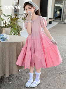Childrens Summer Gradual Cotton Dress