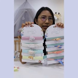 GRANNY BEN เซตสายคาดหัวเด็ก ลายสัตว์ Buddies Headband Set (4Pcs.)