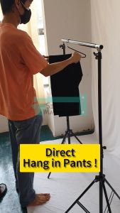 Anti Slip Open Ended Trousers Hanger Pants Hanger Clothes Hanger (Left Hook Right Open)