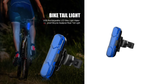 SJBIKE - ROBESBON Lampu Belakang Sepeda LED COB USB Rechargeable 220mA - AS1010
