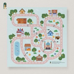 Buku Berjalan Lebih Jauh Mengenal Halal dan Haram Hard Cover Surau Kecil Little Quokka Buku Anak