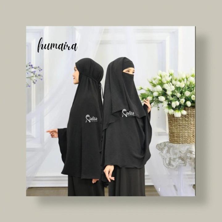 KHIMAR INSTAN KERUDUNG HUMAIRA FREE CADAR PURDAH (by raisa)