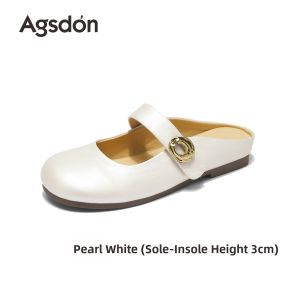 Agsdon | Beautiful Flat Sandals Slippers Slip-on
