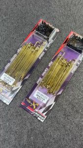 Căm Osaki vàng cho xe tay ga đi niềng 14 inch MS12