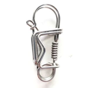 Móc khoá thủ công nhỏ inox 304 mẫu thông dụng