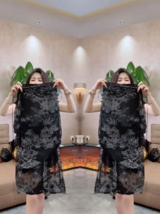 Korean Lazy Style Fashionable Design Summer 2025 Slimming Beautiful Splicing Pants Skirt Trendy Chinese Ethnic Womens Trousers