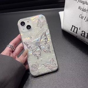 🔥 เคสไอโฟน 15Pro max ความงาม ins ขั้นสูง 14Pro เคส for iPhone 15Pro 14 12 13 11 12Pro 13Pro max ประกอบด้วยผีเสื้อ ส่งจากไท ผลิตภัณฑ์ที่น่าสนใจ