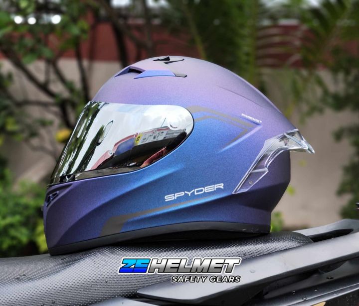Helmet Spyder Spyder Phoenix Matte Green Revista Construcción
