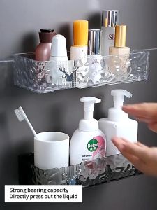 3 วันจัดส่ง" ราวแขวนห้องน้ำมีที่นิยม กันน้ำและไม่พัง ไม่ต้องเจาะชั้นเก็บโถสุขภัณฑ์