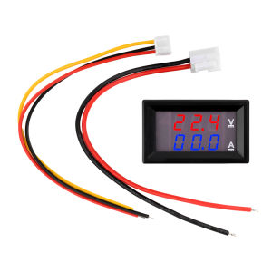 Gaqqee | DC 0-100V 50A Vôn Kế Kỹ Thuật Số Ampe Kế Với Màn Hình Kép Bộ Dò Điện Áp Và Dòng Điện Bảng Điều Khiển Amp Volt Gauge Đèn LED Màu Đỏ/xanh DC4-28.0V