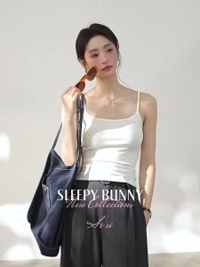 Wide Neck Exposing Collarbones Slimming Camisole