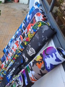 Bao Đựng Cần Câu Đơn Đài 1m25 Dạng Hộp Cứng Kim Biên