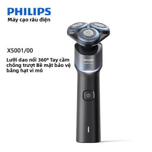 Máy Cạo Râu Điện PHILIPS X5001 Dành Cho Nam Giới Công Nghệ Làm Dịu Da Máy Cắt Nổi Lưỡi Thép Không Gỉ Máy Cạo Râu Có Thể Sạc Lại