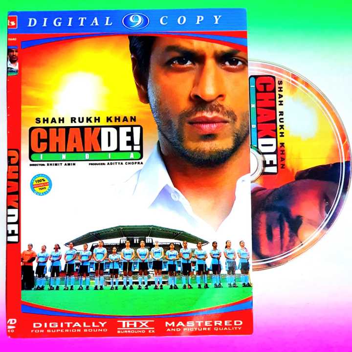 KASET DVD FILM INDIA SHAHRUKH KHAN CHAKDE -SHAH RUKH KHAN-SHAHRUKH KHAN ...