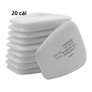 5N11 Hộp Đựng Giấy Lọc Bụi Bông 501 Cho 3M 6001/6200/7502/6800 Phụ Kiện Mặt Nạ Phòng Độc Phun Hóa Chất