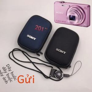 Sony Dsc-w510 W520 W530 W570 W800 W810 W830 Túi Đựng Máy Ảnh Vỏ Bảo Vệ Phong Cách Thoải Mái Nhân Tạo Da Phụ Kiện Máy Ảnh Kỹ Thuật Số