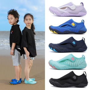 Mens and Womens New Arrival Outdoor Shoes Soft Bottom Kids Wading Matching Beach Shoes Non Slip Upstream Floating Swimming Breathable Shoes