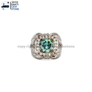 Batu Permata Blue Diamond & Moissanite: Panduan Lengkap