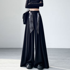 La Chapelle | High-class Drapey Womens Trousers Wide Leg