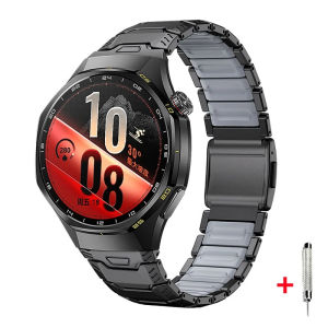 Titanium 22mm Watchband For Huawei Watch GT 7 Pro 6 5 4 3 Men Bussiness Bracelet Luxury Metal Strap For Xiaomi Watch 5 S5 S4 S3
