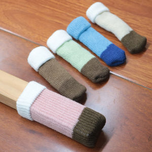 Kaos Kaki Meja Kursi Kaus Alas Kaki Meja Alas Pelindung Kaki Meja Rajut Sarung Kursi Furniture Legs Anti Slip Gores