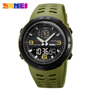 SKMEI Multifunctional LED Light Chrono Digital Sports Watches For Men Male 5Bar Waterproof Alarm reloj hombre 1655 1251