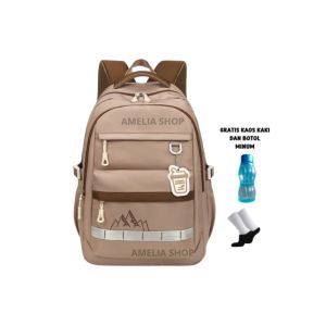 ARMELIA SHOP Tas Sekolah 3IN1 / Tas Ransel Sekolah / Tas Punggung Anak