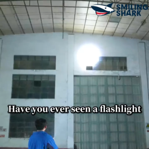 SMILING SHARK Rechargeable Torch Light LED Magnetic Flashlight M60 8000LM 5Mode With Metal Clip Type-c Flash Light Waterproof Outdoor Working SD5413