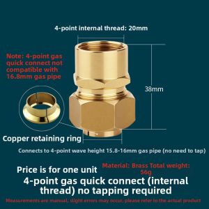 YUNRAN | Quick Connect Fitting Natural Gas Stainless Steel Hose Connector