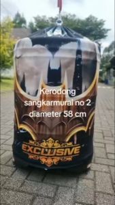 Kerodong Sangkar Murai Full Printing Superhero Series model terbaru